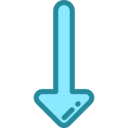 ui,download,arrows,multimedia option,orientation,direction,down arrow,downloading